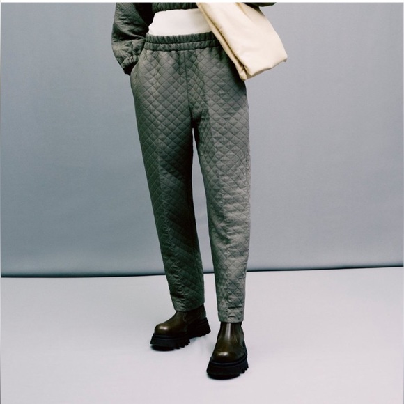 Zara quilted slouchy pants - Picture 4 of 6